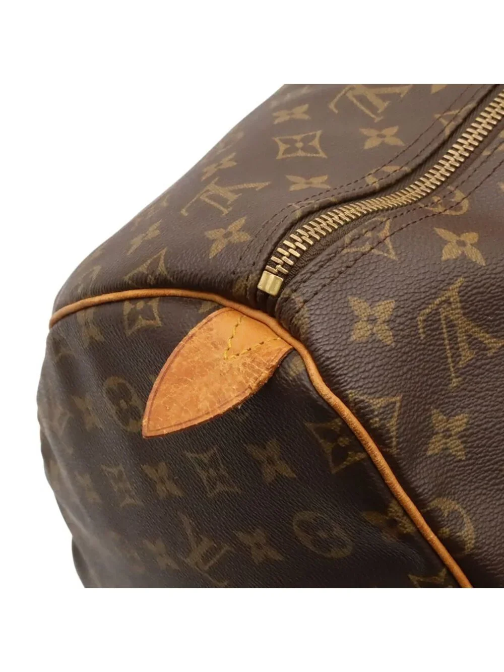 Louis Vuitton Monogram Keepall 55 Boston Bag Purse